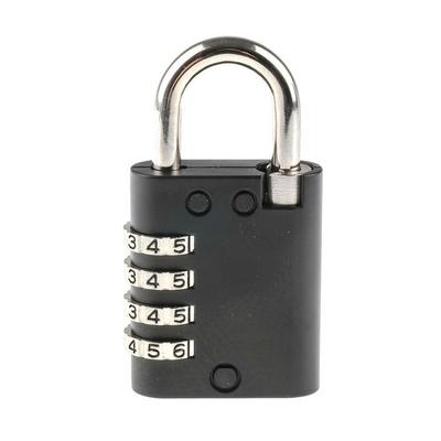 ABUS Combination Weatherproof Steel Combination Padlock, 6mm Shackle, 45mm Body