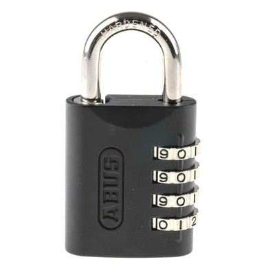 ABUS Combination Weatherproof Steel Combination Padlock, 6mm Shackle, 45mm Body
