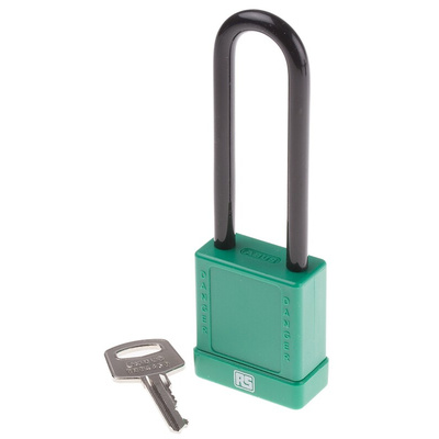 ABUS Key Weatherproof Aluminium, Steel Safety Padlock, 6.5mm Shackle, 38mm Body