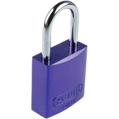 ABUS 72/30 Key Weatherproof Aluminium, Steel Safety Padlock, 4.4mm Shackle, 31.8mm Body
