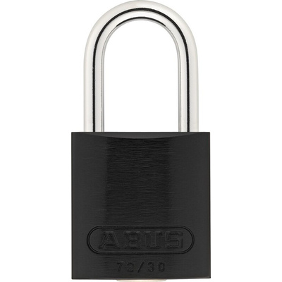 ABUS 72/30 Key Weatherproof Aluminium, Steel Safety Padlock, 4.4mm Shackle, 31.8mm Body