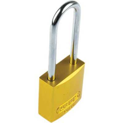 ABUS 72/30 Key Weatherproof Aluminium, Steel Safety Padlock, 4.4mm Shackle, 32.2mm Body