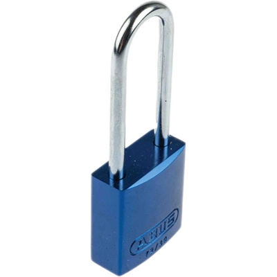 ABUS 72/30 Key Weatherproof Aluminium, Steel Safety Padlock, 4.4mm Shackle, 32.2mm Body