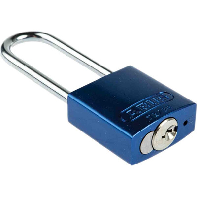 ABUS 72/30 Key Weatherproof Aluminium, Steel Safety Padlock, 4.4mm Shackle, 32.2mm Body