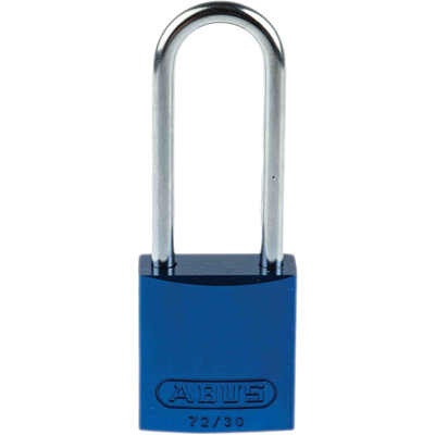 ABUS 72/30 Key Weatherproof Aluminium, Steel Safety Padlock, 4.4mm Shackle, 32.2mm Body