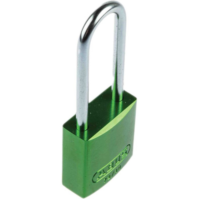 ABUS 72/30 Key Weatherproof Aluminium, Steel Safety Padlock, 4.4mm Shackle, 32.2mm Body
