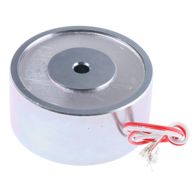 Mecalectro Holding Magnet, 1450N Holding Force 24V dc