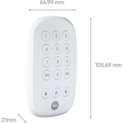 YALE Key Fob for Smart Home Alarm