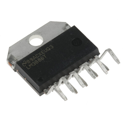 Texas Instruments,38W, 11-Pin MLPP LM3886T/NOPB
