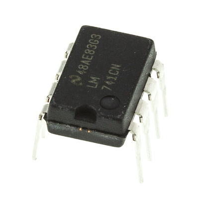 LM741CN/NOPB Texas Instruments, Op Amp, 1MHz, 8-Pin MDIP