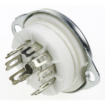 RS PRO Thermionic Valve Base, B9A Base For 12AU7, 12AX7, 6DJ8, 6L13, B329, B339, CV491, CV492, E88CC, ECC82, ECC83