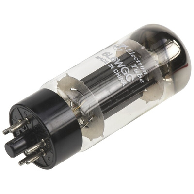 RS PRO Pentode Thermionic Valve, Octal Base, 23W, 6.3V, 38.5 (Dia.) x 115mm