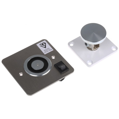 RS PRO Access Control Door Magnet, 100lb Holding Force 24V dc
