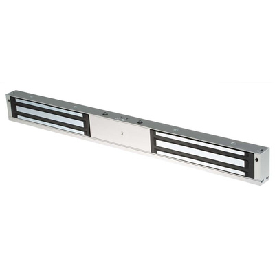 RS PRO Double Door Access Control Door Magnet, 600lb Holding Force 12 V dc, 24 V dc