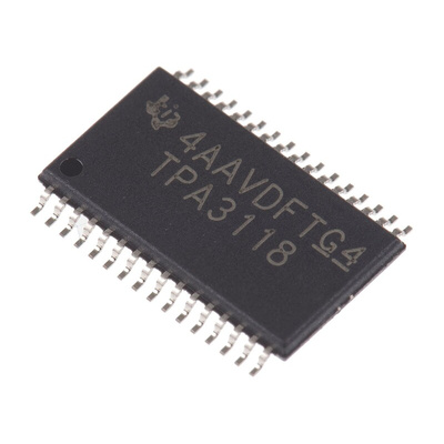 Texas Instruments, 2-ChannelAudio30W, 32-Pin HTSSOP TPA3118D2DAP