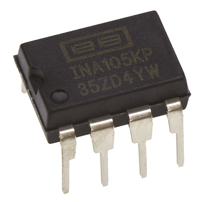 INA105KP Texas Instruments, Differential Amplifier 8-Pin PDIP