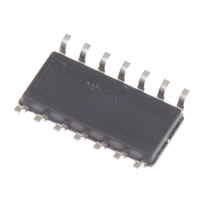 LM339D Texas Instruments, Quad Comparator, Open Collector O/P, 1.3μs 3 → 28 V 14-Pin SOIC