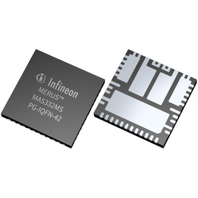 Infineon, 2-ChannelAudio200W, 42-Pin PG-IQFN-42 MA5332MSXUMA1
