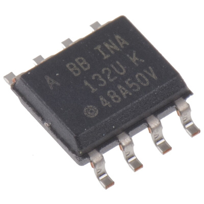 INA132UA Texas Instruments, Differential Amplifier 8-Pin SOIC