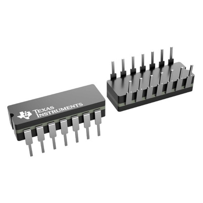 LM139J Texas Instruments, Quad Comparator, Open Collector O/P, 1.3μs 3 → 28 V 14-Pin CDIP