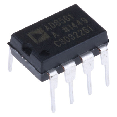 AD8561ANZ Analog Devices, Comparator, Complementary O/P, 5 V, 9 V 8-Pin PDIP