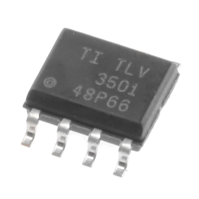 TLV3501AID Texas Instruments, Comparator, Push-Pull O/P, 3 V, 5 V 8-Pin SOIC