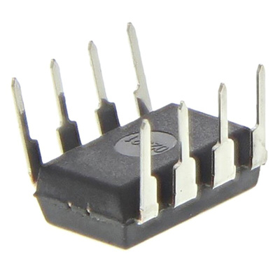 LM211P Texas Instruments, Comparator, Open Collector/Emitter O/P, 0.165μs 5 → 28 V 8-Pin PDIP