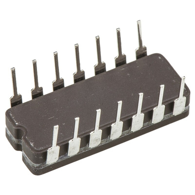 LM139AJ Texas Instruments, Quad Comparator, Open Collector, Open Drain O/P, 1.3μs 2 → 36 V 14-Pin CDIP