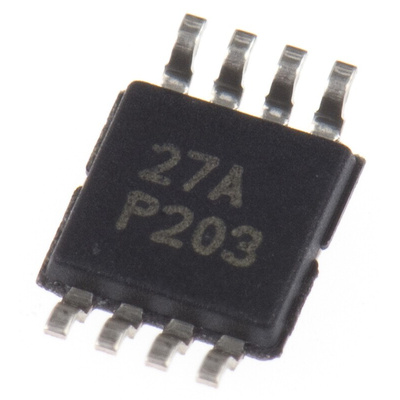 TLV3202AIDGK Texas Instruments, Comparator, Push-Pull O/P, 2.9ns 2.7 → 5.5 V 8-Pin MSOP