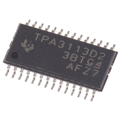 Texas Instruments, 2-ChannelAudio6W, 28-Pin HTSSOP TPA3113D2PWP