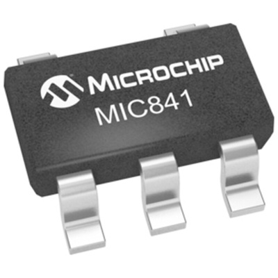 MIC841HYC5-TR Microchip, Dual Comparator, Open Drain, Push-Pull O/P, 12μs 1.5 → 5.5 V 5-Pin SC-70