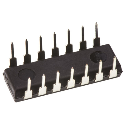 UA747CN Texas Instruments, Op Amp, 1MHz, 14-Pin PDIP