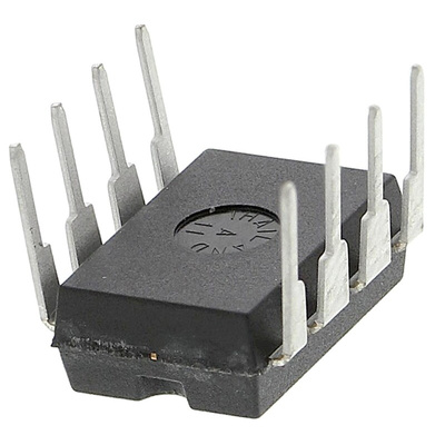 MCP6022-I/P Microchip, Precision, Op Amp, RRIO, 10MHz, 3 V, 5 V, 8-Pin PDIP