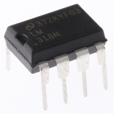 LM318N/NOPB Texas Instruments, Op Amp, 8-Pin MDIP