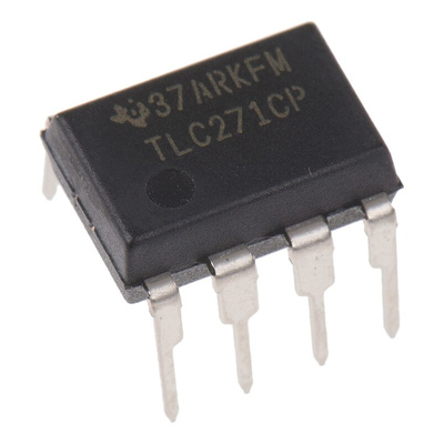 TLC271CP Texas Instruments, Op Amp, 1.7MHz, 5 → 15 V, 8-Pin PDIP