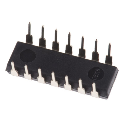 RC4136N Texas Instruments, Op Amp, 3MHz, 14-Pin PDIP