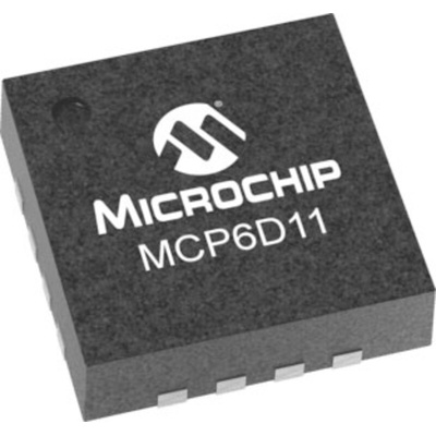 MCP6D11-E/MG Microchip, Differential Amplifier 16-Pin QFN