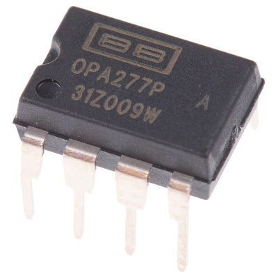 OPA277PA Texas Instruments, Precision, Op Amp, 1MHz, 8-Pin PDIP