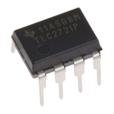 TLC272IP Texas Instruments, Op Amp, 1.7MHz, 5 → 15 V, 8-Pin PDIP