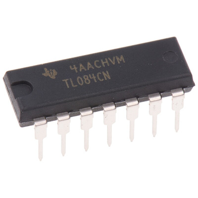 TL084CN Texas Instruments, Op Amp, 3MHz, 14-Pin PDIP