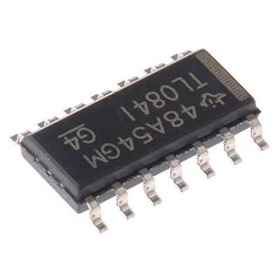 TL084ID Texas Instruments, Op Amp, 3MHz, 14-Pin SOIC