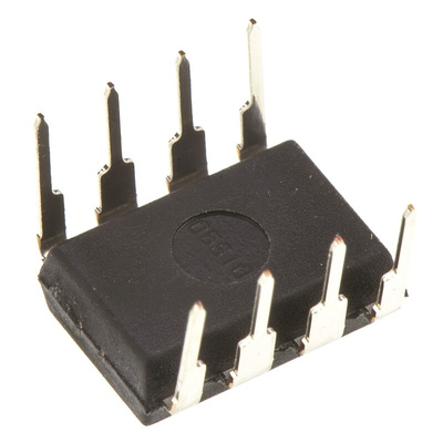 OP07CP Texas Instruments, Precision, Op Amp, 600kHz, 8-Pin PDIP