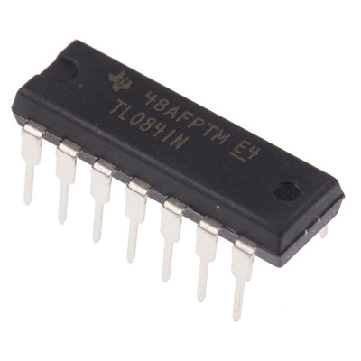 TL084IN Texas Instruments, Op Amp, 3MHz, 14-Pin PDIP