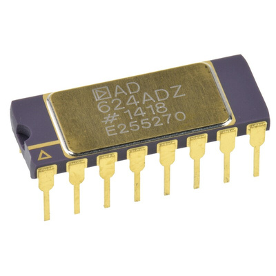 AD624ADZ Analog Devices, Instrumentation Amplifier, 0.2mV Offset 25MHz, 16-Pin CDIP