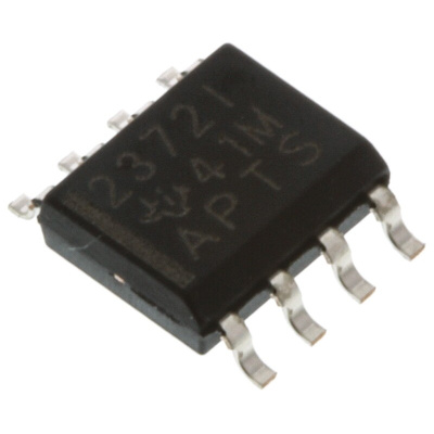 TLV2372IDR Texas Instruments, Precision, Op Amp, RRIO, 3MHz, 3 → 15 V, 8-Pin SOIC