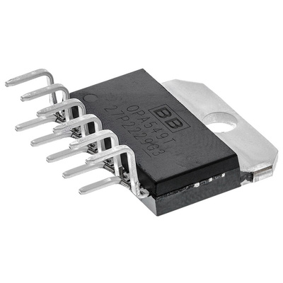 OPA549T Texas Instruments, Power, Op Amp, 900kHz, 9 → 28 V, 11-Pin TO-220