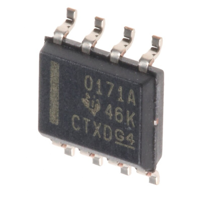 OPA171AID Texas Instruments, Precision, Op Amp, RRO, 3MHz, 2.7 → 36 V, 8-Pin SOIC