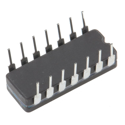 LM124J Texas Instruments, Op Amp, 1MHz, 3 → 32 V, 14-Pin CDIP