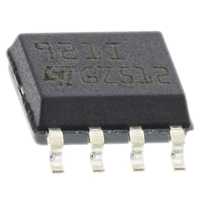 TS921ID STMicroelectronics, High Current, Op Amp, RRIO, 4MHz 1 kHz, 2.7 → 12 V, 8-Pin SOIC