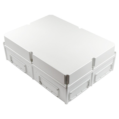 Fibox EK, Grey Polycarbonate Enclosure, IP66, IP67, Flanged, 760 x 560 x 250mm